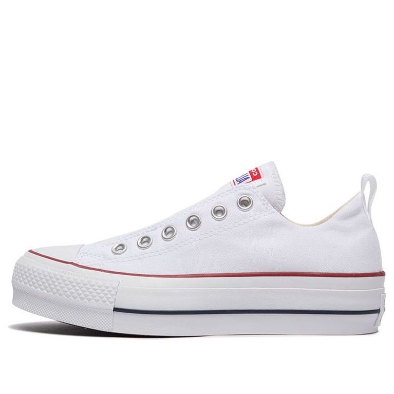 (WMNS) Converse Chuck Taylor All Star Lift Slip Ox 'White' 563457C