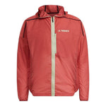 Men's adidas Reflective Windproof Logo Alphabet Hooded Jacket H11744