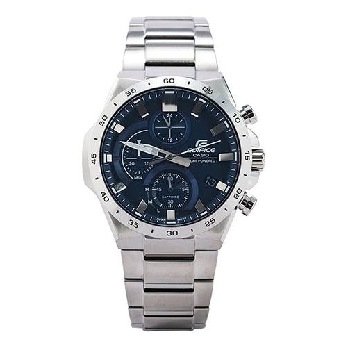 Casio Edifice Classic Solar Powered Analog Watch 'Blue Sapphire Crystal' EFB-690SBD-2AVUPR