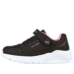 (GS) Skechers Uno Lite 'Black Pink' 310451L-BKRG