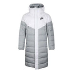 Nike Sportswear Windrunner Down Fill Long Hoodie Down Jacket For Men Grey Gray AA8854-101