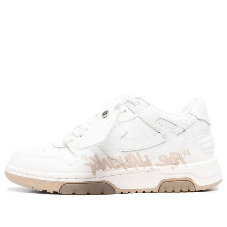 (WMNS) Off-White Out Of Office Low-Top Sneaker 'White Beige' OWIA259S23LEA0030117