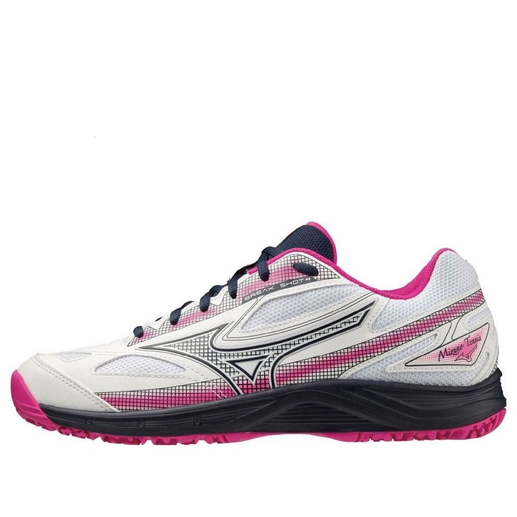 (WMNS) Mizuno Break Shot 4 OC 'White Pink' 61GB234160