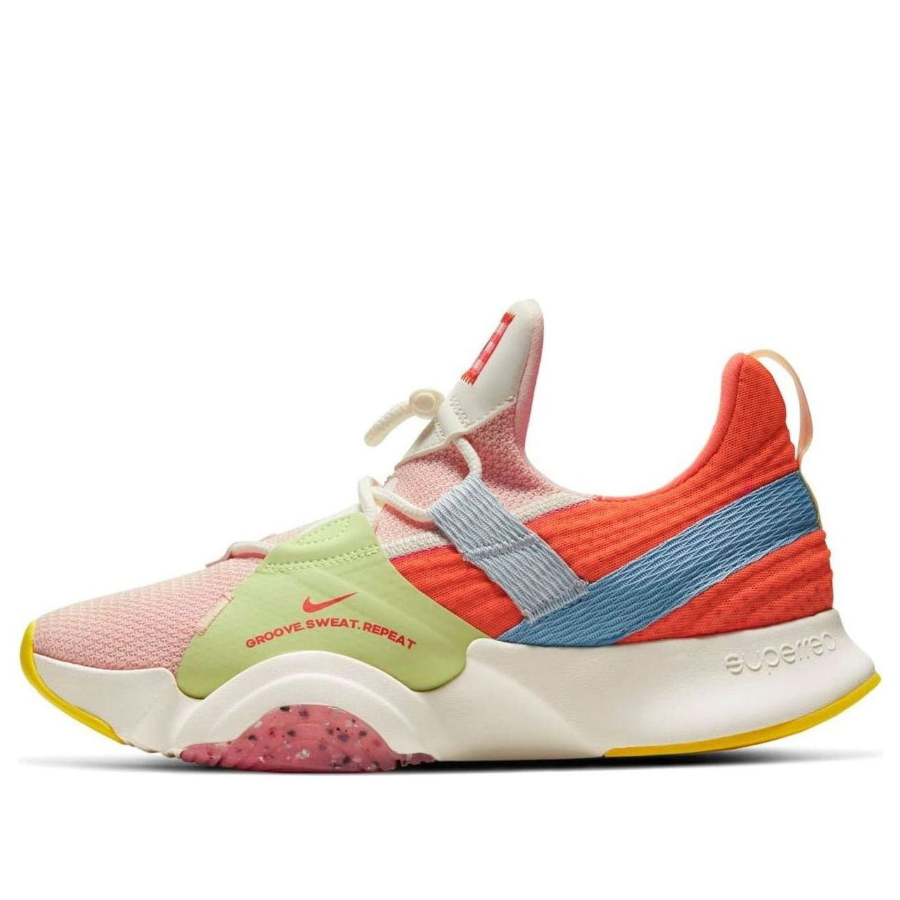 (WMNS) Nike SuperRep Groove 'Orange Pearl Multi' DJ5062-861
