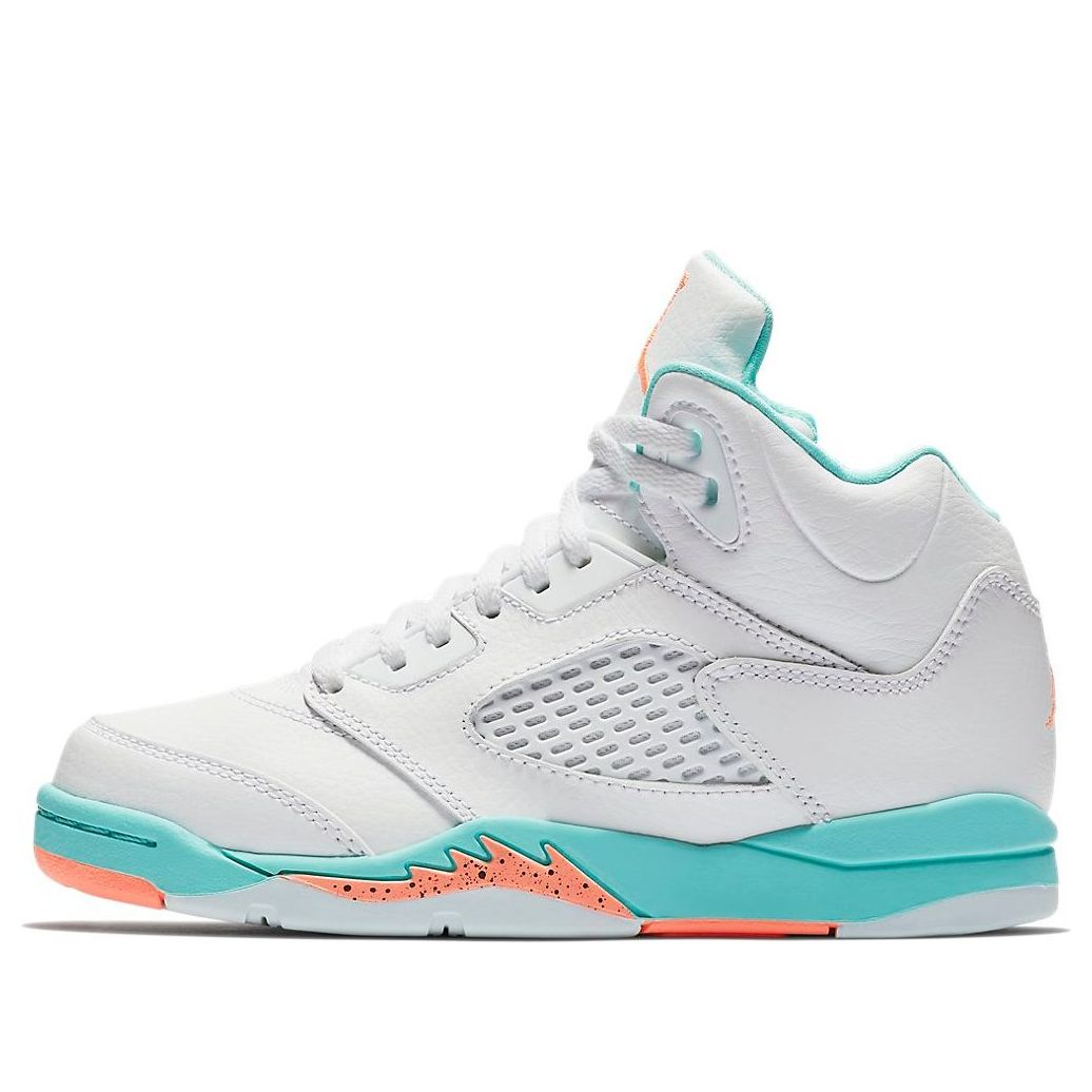 (PS) Air Jordan 5 Retro 'Light Aqua' 440893-100