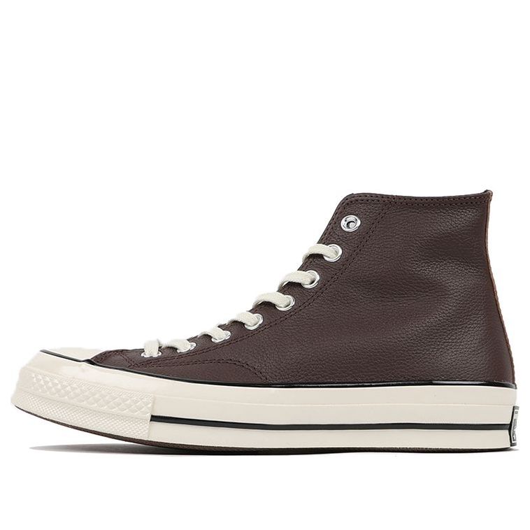Converse Chuck 70 Leather High 'Colorblock - Dark Root Brown' 169582C