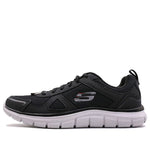 Skechers Track Low-Top Running Shoes Black 52631-BKRD