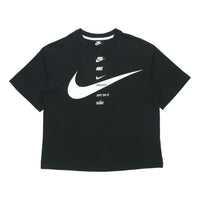 (WMNS) Nike Sportswear Loose Fit T-Shirt 'Black' CU5683-010