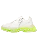 (WMNS) Balenciaga Triple S Sneaker 'Clear Sole - White Fluo Yellow' 544351W2FR19073