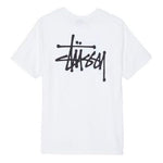 Stussy Classic Basic Printing Short Sleeve 'White' 1904257