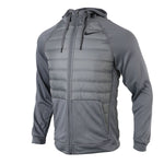 Nike Therma Dri-FIT Cardigan Fleece Lined Stay Warm Sports Training Hooded Jacket Gray BV6299-084