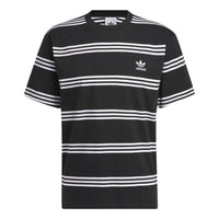 adidas Originals Engineered 3-stripes Tee 'Black White' IL4703