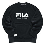 FILA FUSION Change The Game Logo Sweatshirt 'Black' T11M311211F-BK
