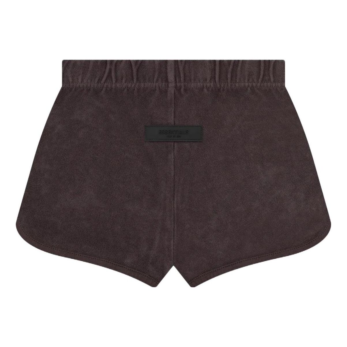 (WMNS) Fear of God Essentials SS23 Terry Beach Short 'Plum' FOG-SS23-247