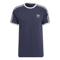 Men's adidas originals Home Short Sleeve Blue Purple T-Shirt HE9545