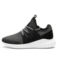 adidas Tubular Cozy Breathable Running Shoes Black White Unisex 'Black White' BA7718