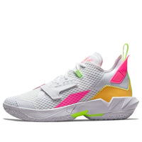 Air Jordan Why Not Zer0.4 'White Citron Pulse Hyper Pink' CQ4230-102