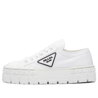 (WMNS) PRADA Double Wheel Re-nylon Gabardine Sneakers 'White' 1E260M_3LFX_F0009_F_050