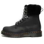 (WMNS) Dr. Martens 1460 Stay Warm Wear-resistant fur Martin boots Black 26951001