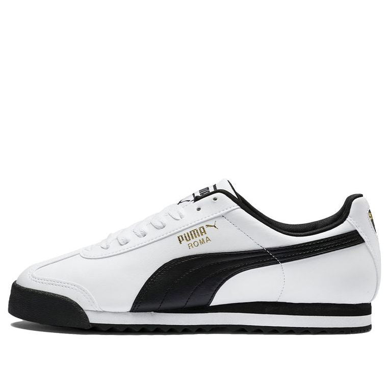 PUMA Roma Basic 'White Black' 353572-04