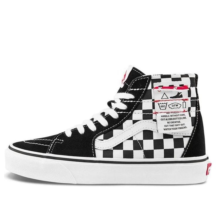 Vans SK8-HI Checkered 'Black White' VN0A4U161AA