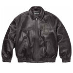 Supreme Gem Studded Leather Jacket 'Black' SUP-SS24-132