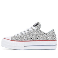 (WMNS) Converse Chiara Ferragni x Chuck Taylor All Star Lift Ox 'Silver Red' 563833C