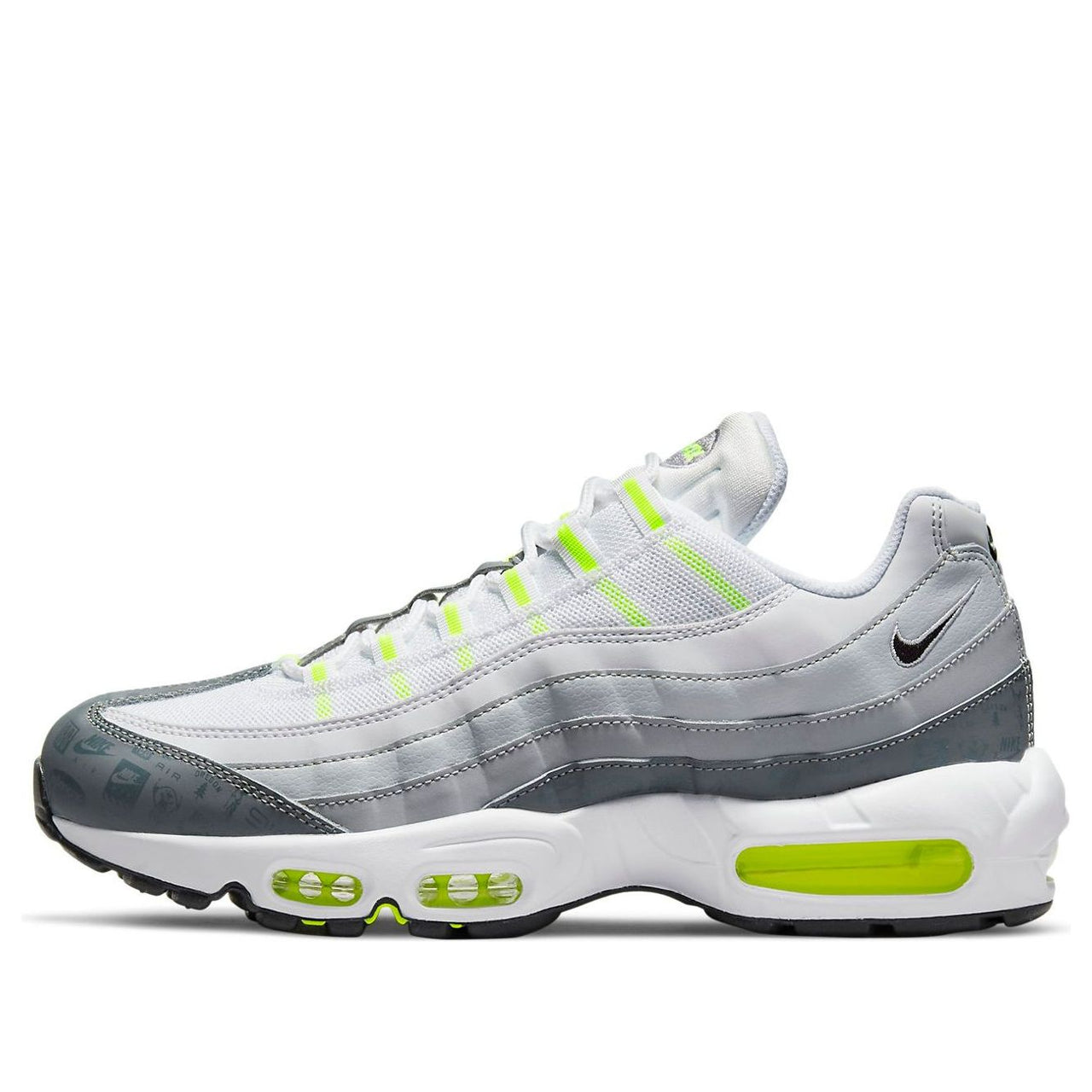 Nike Air Max 95 'Logos Pack - White Neon' DH8256-100
