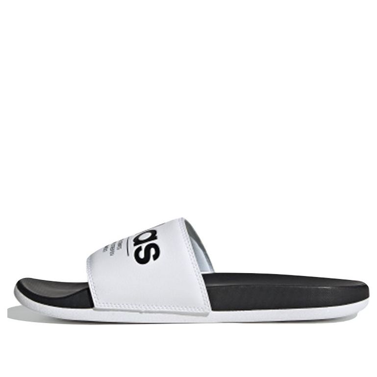 adidas neo Adilette Comport 'Black White' FX4287