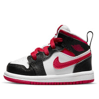 (TD) Air Jordan 1 Mid 'White Very Berry' 640735-016