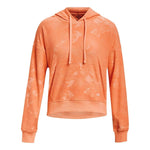 (WMNS) Under Armour Journey Terry Hoodie 'Orange' 1376915-868