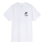 Nike Printing Alphabet Logo Round Neck Cotton Short Sleeve White DM6428-100