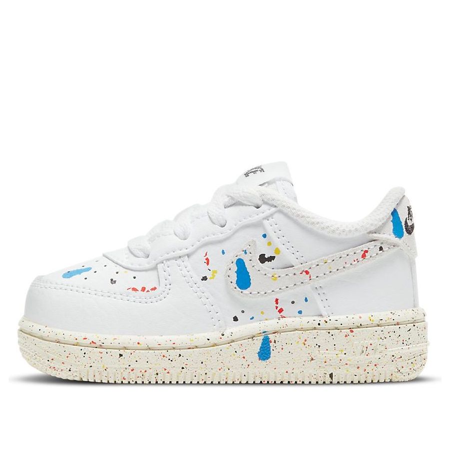 (TD) Nike Force 1 LV8 3 'Paint Splatter - White' DJ2600-100