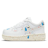 (TD) Nike Force 1 LV8 3 'Paint Splatter - White' DJ2600-100