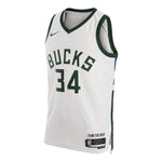 Nike Dri-FIT NBA Milwaukee Bucks Association Edition 22/23 Swingman Basketball Jersey 'Giannis Antetokounmpo' DN2084-100