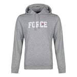 Men's Nike Alphabet Printing Hooded Long Sleeves Gray BQ6357-063
