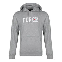 Men's Nike Alphabet Printing Hooded Long Sleeves Gray BQ6357-063