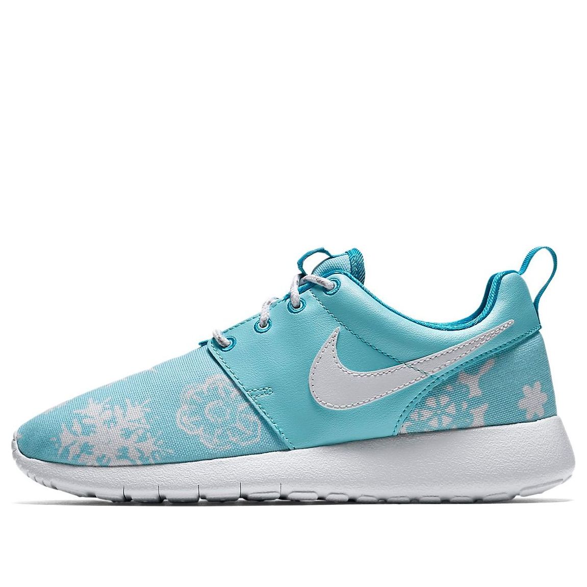 (GS) Nike Roshe One Print 'Blue White' 677784-401