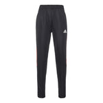 Men's adidas SS22 Solid Color Side Stripe Lacing Sports Pants/Trousers/Joggers Black HB4107