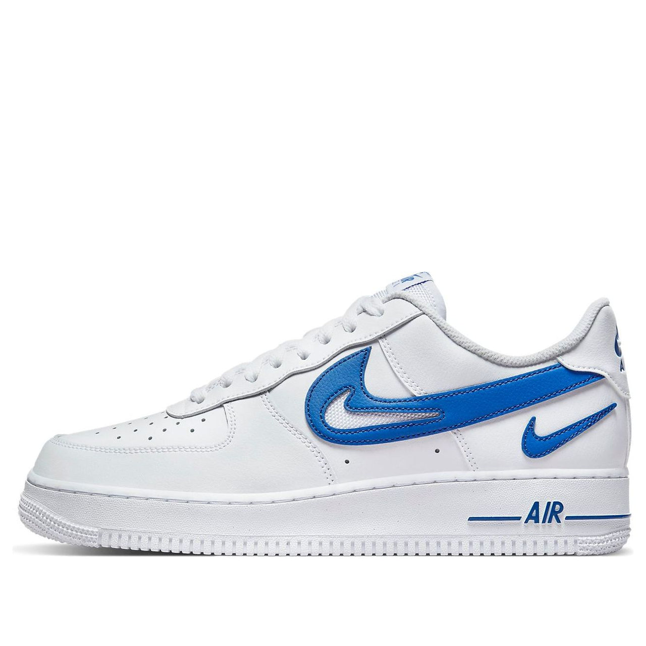 Nike Air Force 1 '07 'Cut Out Swoosh - Game Royal' DR0143-100