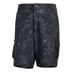 adidas originals Full Print Button Printing Straight Shorts Black HS7288