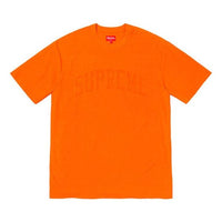 Supreme FW19 Week 3 Chenille Arc Logo SS Top Tee SUP-FW19-337