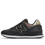 (WMNS) New Balance 574 Series Gold 'Black Gold White' WL574SNC
