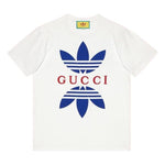 Gucci x adidas Cotton T-shirt 'White' 548334-XJEMJ-9280