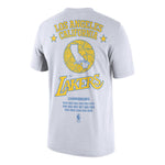 Nike Courtside City Edition Los Angeles Lakers Tee 'Grey' DA7289-100