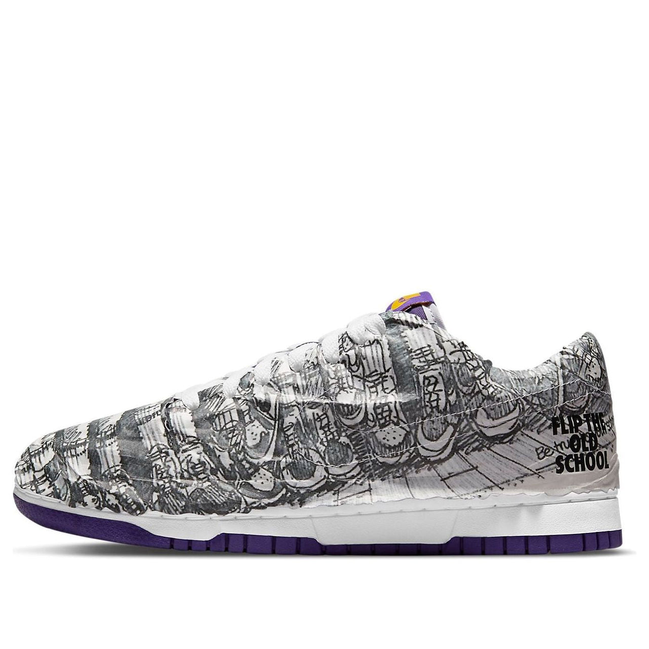 (WMNS) Nike Dunk Low 'Flip The Old School' DJ4636-100