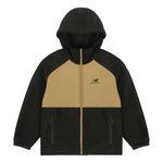 New Balance hooded Casual Jacket Couple Style Black AMJ13383-BK