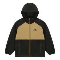 New Balance hooded Casual Jacket Couple Style Black AMJ13383-BK