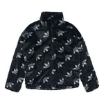 adidas originals Logo Stand Collar Sports Jacket Black HI4656