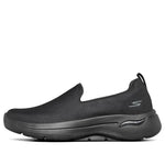 (WMNS) Skechers Go Walk Arch Fit Slip on 'Triple Black' 124411-BBK